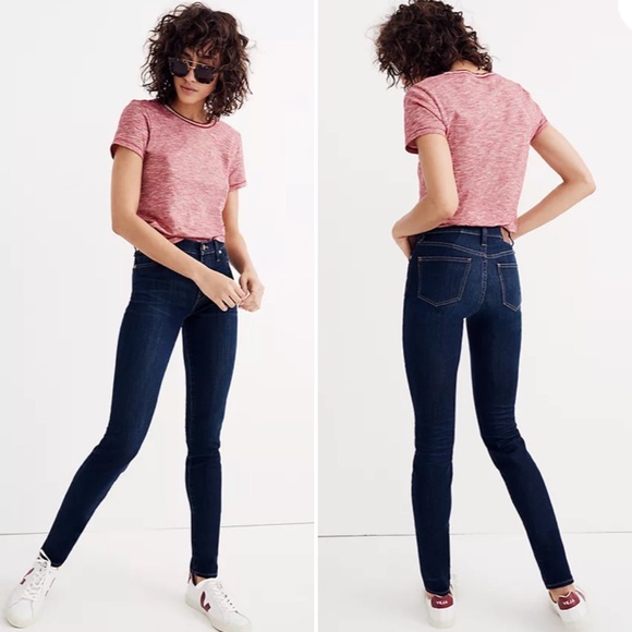 Madewell | 9” Mid Rise Skinny Jeans Petite